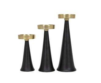 ATTICA CANDLEHLDR (S/3) 29/24/19H(CM)