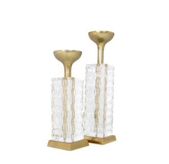 CANDACE CANDLEHLDRS (S/2) 38/30(CM)
