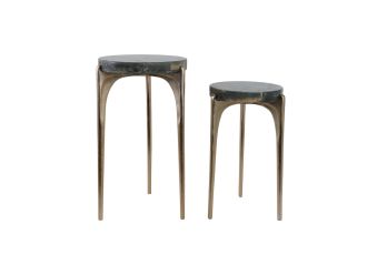 CANDO ACCENT TABLE MALAC (S/2) 58/48(CM)