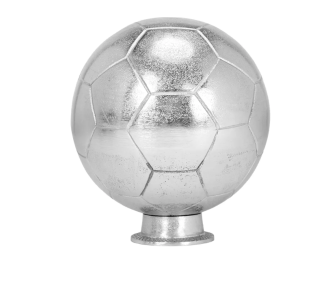 SOCCER BALL SCULPT 21*26(CM)
