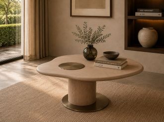 SIDE TABLE 90*75*42(CM) BGTIGLD