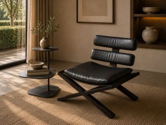 CHAIR 80*66*75(CM) CARBONBLK