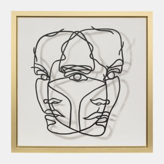 Face illusion handpainting