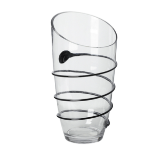 BEVEL RING VASE A 22*22*40(CM)