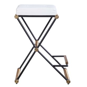 X MARKS THE SPOT COUNTER STOOL 50*66*38CM 25076