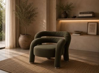 CHAIR GREEN 87*76*76(CM)