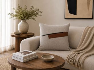 CUSHION DGRYBRWN 50*50(CM)